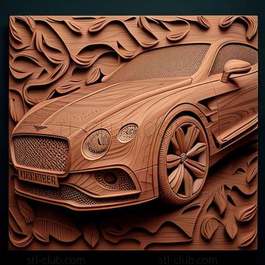 3D модель Bentley Continental GT (STL)